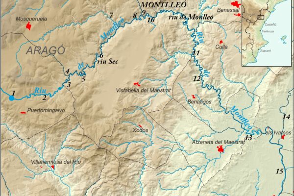 Rius, rambles i barrancs de Vistabella